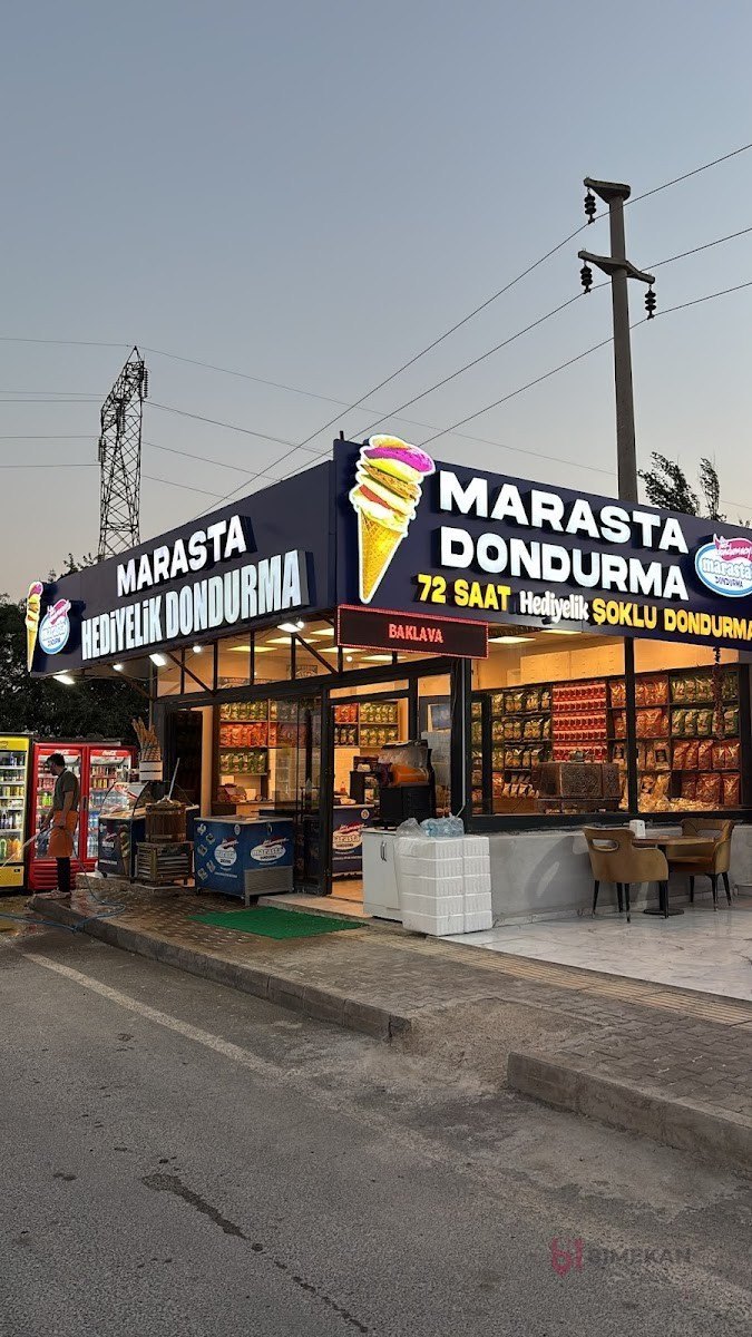 Maraş Dondurmacı - Marasta - Pamars - Pastane ve Tatlıcılar