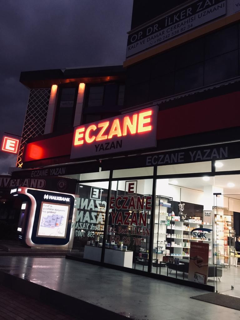 YAZAN ECZANESİ (APOTHEKE - PHARMACY - АПТЕКА) - Eczaneler